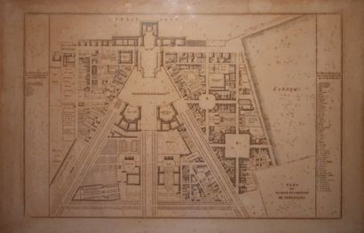 null Plan de la ville et du château de Versailles

Gravure encadrée

69 x 102 cm...