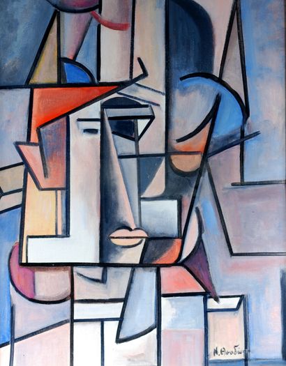null Nikos THEODOROU (XXe siècle)

Composition abstraite cubiste

Huile sur toile...