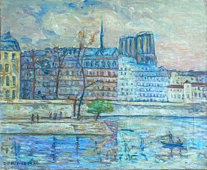 null Dominic AVETRANI (1895-1963)

Vue de Notre Dame - Quai de Seine

Huile sur toile...