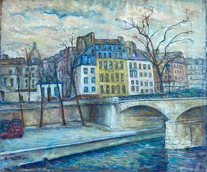 null Dominic AVETRANI (1895-1963)

Vue de Paris - quai de Seine

Huile sur toile...