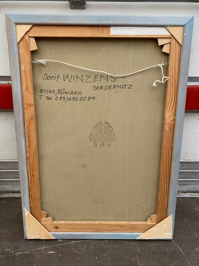 null Dorit WINZENS (Munich)

Composition abstraite

Huile sur toile

Signée sur la...