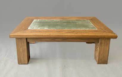 null Table basse de forme rectangulaire en bois 

44 x 120 x 70 cm 

Usures, en ...