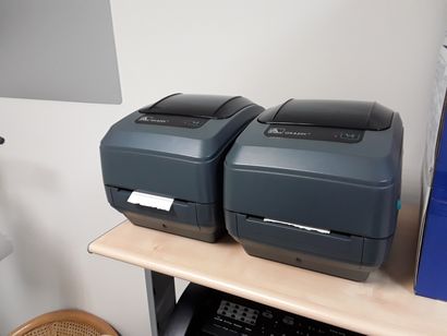  2 imprimantes à étiquettes ZEBRA GK420T