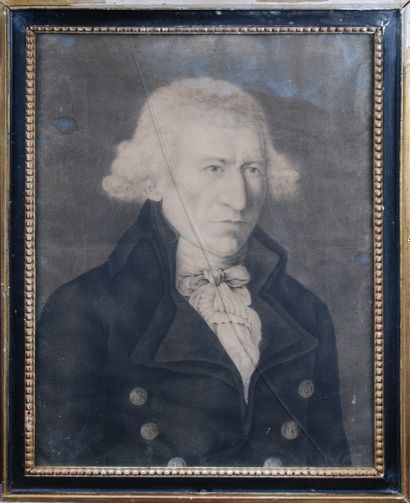 null Ecole française du début du XIXe siècle 

Portrait d'homme

Dessin au fusain...