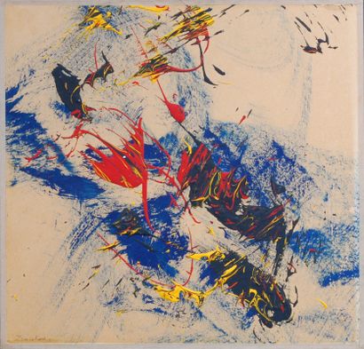 ZENAKEN (Né en 1954) 
Composition abstraite,...