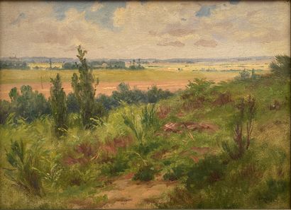 null Georges Frédéric RÖTIG (1873 - 1961)

Landscape of a plain 

Canvas mounted...