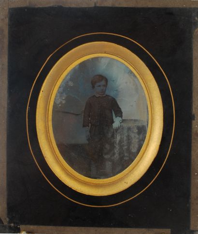 Daguerréotype 
Portrait d'Edmond Delphin...