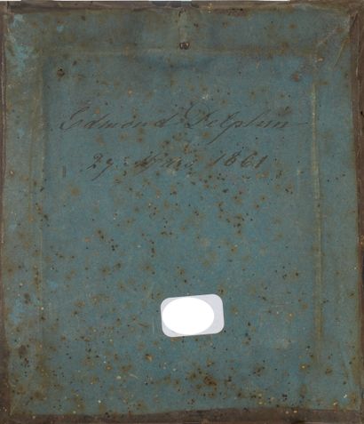 null Daguerreotype 

Portrait of Edmond Delphin under glass

Dated on the back March...