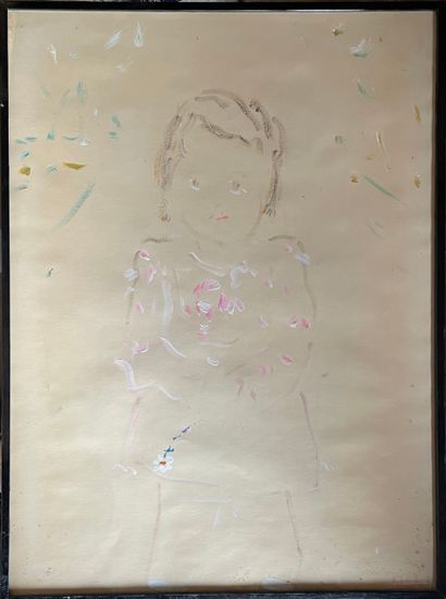 null TARTARO (20th century) 

Portraits of a child

Two mixed media on paper signed...