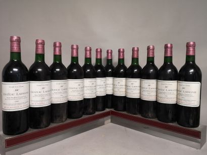 12 bouteilles Château LARMANDE - Saint Emilion...