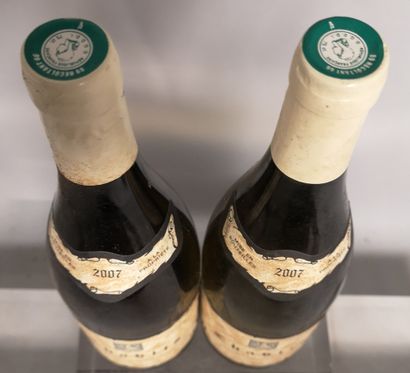  2 bouteilles CHABLIS - Daniel ROBLOT 2007 
 
Nous informons les acheteurs de vins...