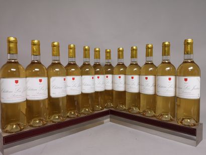 null 12 bouteilles Château Les JUSTICES - Sauternes 2015

Etiquettes légèrement marquées.



Nous...