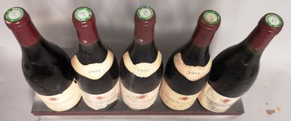 null 5 bouteilles GEVREY CHAMBERTIN - MONTREYNAUD 1991

Etiquettes tachées et abîmées....