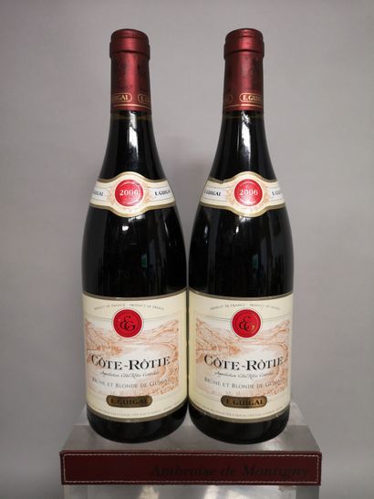 null 2 bouteilles CÔTE RÔTIE "Brune et blonde" - GUIGAL 2006