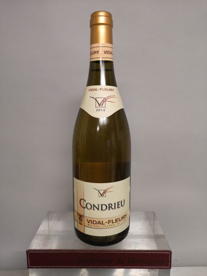 1 bouteille CONDRIEU - VIDAL FLEURI 2014