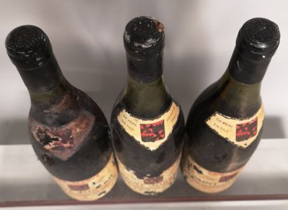 null 3 bouteilles SAINT JOSEPH "Vin vieux rouge de Syrah" - De BOISSEYT 1985 

Etiquettes...