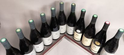 null 11 bouteilles CHINON - Domaine des BOUQUERRIES A VENDRE EN L'ETAT 

7 de 1996...