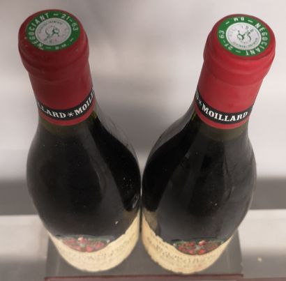 null 2 bouteilles HAUTES CÔTE S DE NUITS - MOILLARD 1988 

Etiquettes légèrement...