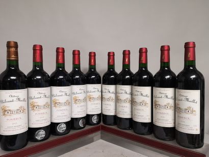 null 10 bouteilles Château THIBAULT MAILLETT - Pomerol 

5 de 2006, 4 de 2008 et...