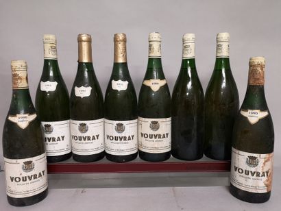 8 bouteilles VOUVRAY 