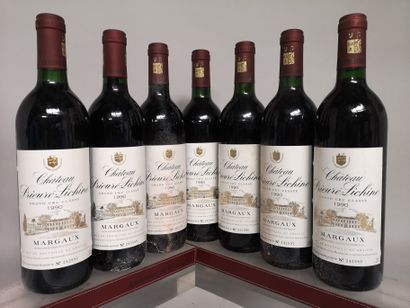 null 7 bouteilles Château PRIEURE LICHINE - 3e Gcc Margaux 1990

Etiquettes légèrement...