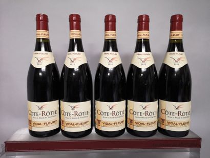 null 5 bouteilles CÔTE RÔTIE "Brune et blonde" - VIDAL FLEURY 2012