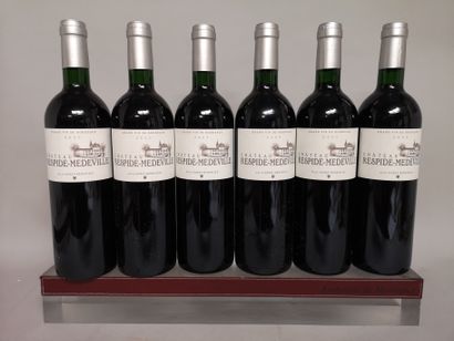null 6 bouteilles Château RESPIDE-MELVILLE - Graves 2009