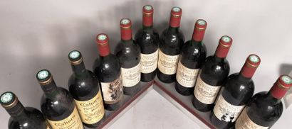 null 11 bouteilles CAHORS "Domaine de la Pineraie" - BURC 

3 de 1983, 2 de 1985,...