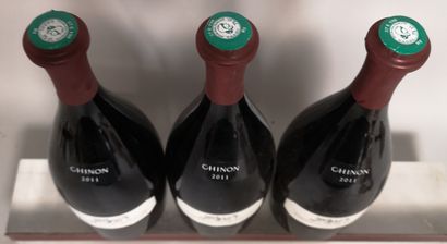 null 3 bouteilles CHINON - Château de La GRILLE 2011
