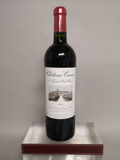 null 1 bouteille Château CANON - 1er Gcc Saint Emilion 2002