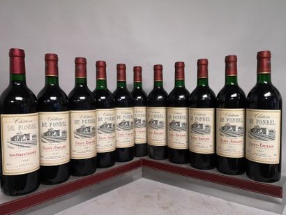 null 11 bouteilles Château de FONBEL (Alain VAUTHIER) - Saint Emilion Grand cru

10...