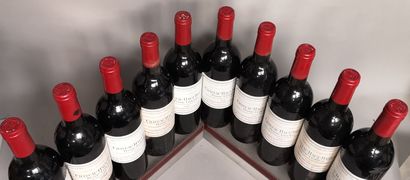 null 10 bouteilles Château HAUT BAILLY - Gc Graves 1987 

 Etiquettes légèrement...