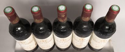 null 5 bouteilles Château LASCOMBES - 2e Gcc Margaux 1989 

Etiquettes légèrement...