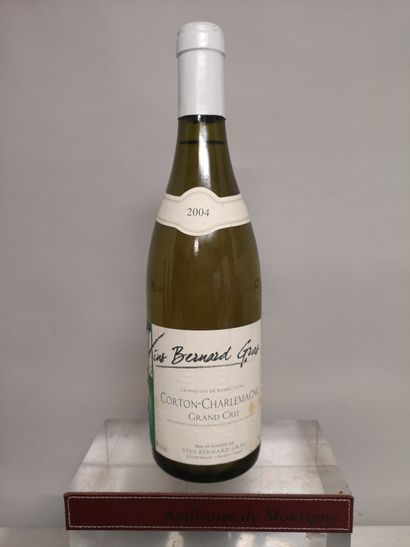 null 1 bouteille CORTON CHARLEMAGNE Grand Cru - B. GRAS 2004 

Etiquettes légèrement...