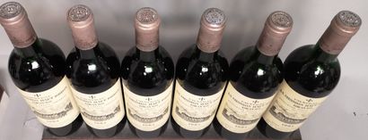 null 6 bouteilles Château La MISSION HAUT-BRIOIN - Gc Graves 1984 

3 légèrement...