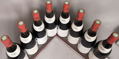 null 8 bouteilles HOSPICES de BEAUNE - VOLNAY "Cuvée Blondeau" - BOUCHARD PF 1989...