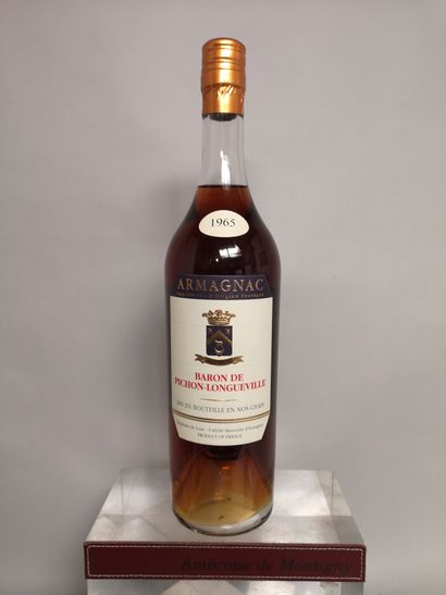 null 1 bouteille ARMAGNAC "Collection les Décades" (Brut de fût) - Château de Briat...