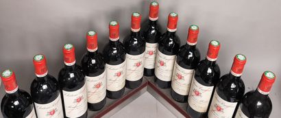 null 12 bouteilles Château POUJEAUX - Moulis 1989

Etiquettes légèrement tachées...