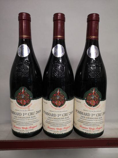 null 3 bouteilles POMMARD 1er Cru "Les Chanlins bas " - Domaine VIRELY-ROUGEOT 2...