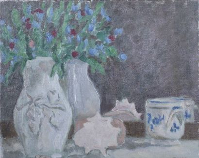 null * Déborah HANSON-MURPHY (1931-2018) 

Fleurs, fruits et divers 

Huit toiles...
