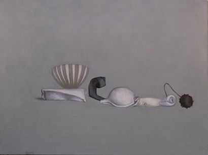 null * Deborah HANSON-MURPHY (1931-2018) 

Symbolist compositions

Three paintings...