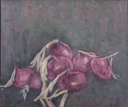 null * Deborah HANSON-MURPHY (1931-2018) 

Flowers and fruits 

Four paintings, two...