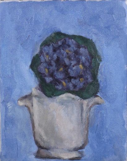 null * Deborah HANSON-MURPHY (1931-2018) 

Flowers 

Three oils, two signed DHM 

35...