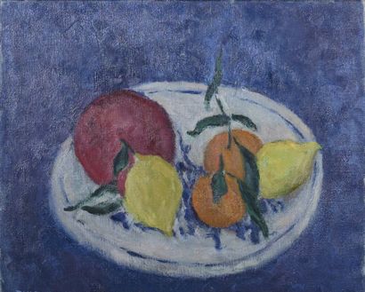 null * Déborah HANSON-MURPHY (1931-2018) 

Fruits et légumes 

Huit toiles 

33 x...