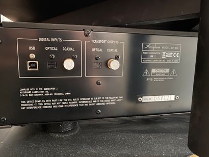 null ACCUPHASE

Platine CD Accuphase DP-410

n°D3Y171

Achat : 2014

Avec manuel...