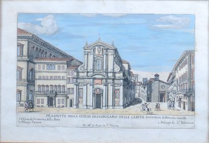 null Chiesa di san Girolamo della Carita

Gravure en couleurs 

19 x 28,5 cm

(Tâches...