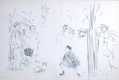 null Marcel VERTES (1895-1961)

Spectacle d'enfant

Lithographie, epreuve d'artiste...