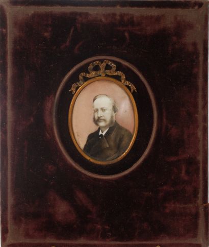 null Ecole Française de la fin du XIXe siècle 

Portrait de Gustave Rouillard de...