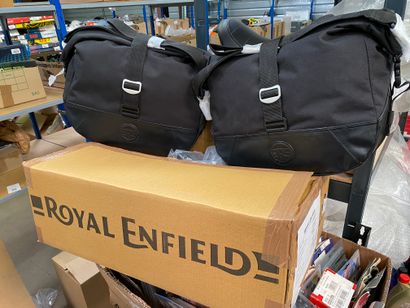 ROYAL ENFIELD : paire de sacoches souple...