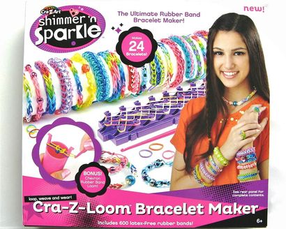 null 5 palettes de Cra-Z-art - KKCZL01N - Cra-Z-Loom Bracelets Maker – Fabrique de...